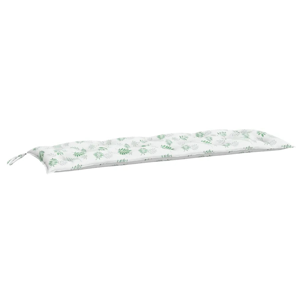 Cuscino per Panca a Foglie 150x50x7 cm in Tessuto Oxfordcod mxl 119571