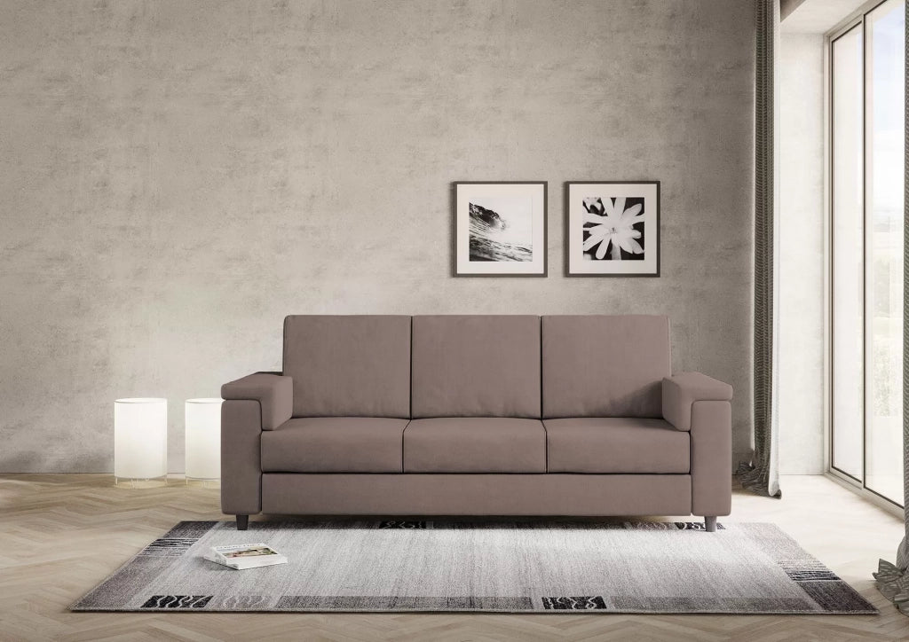 Divano marrak 3 posti (tre sedute da 60cm) misure esterne l.208cm | talpa - Mobili 2G