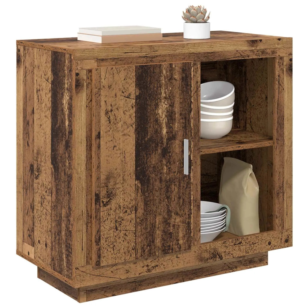 Credenza Legno vecchio 80 x 40 x 75 cm Legno multistrato 880534