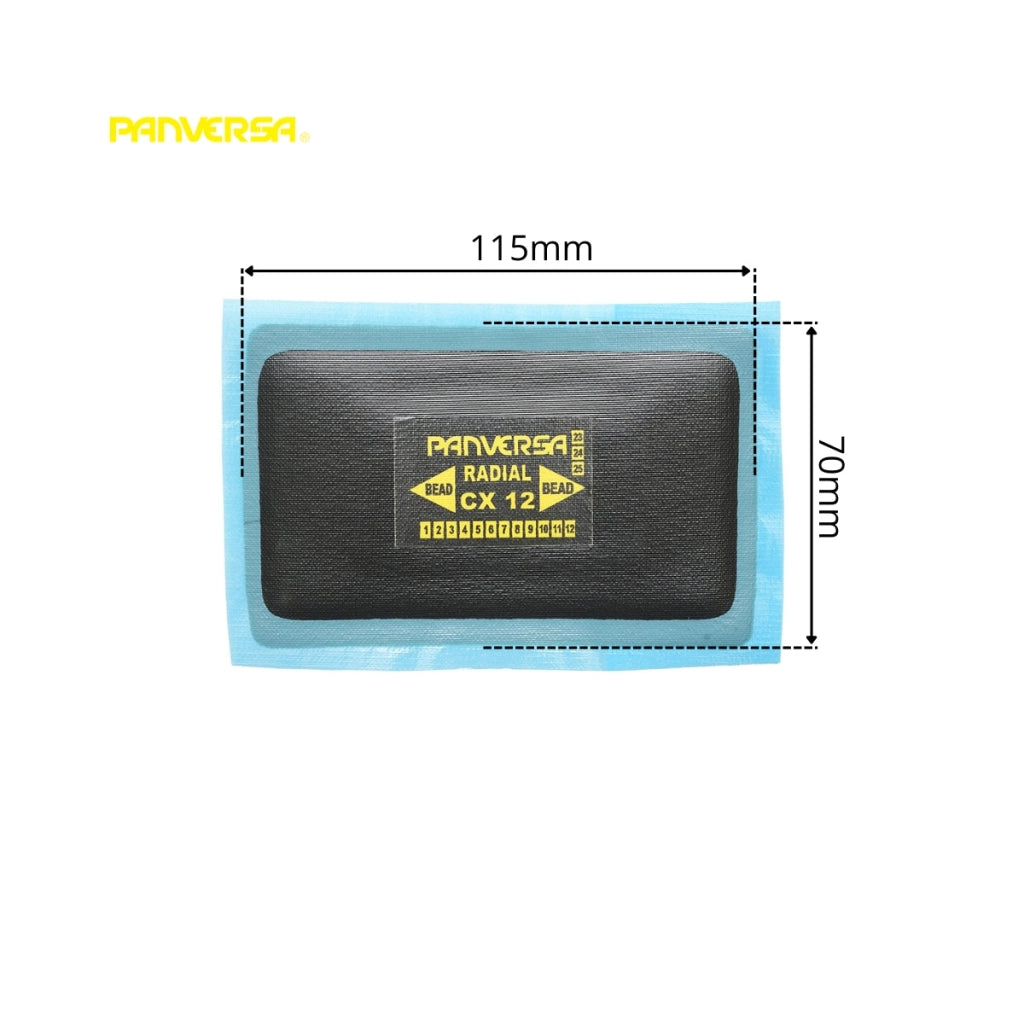 Toppe di vulcanizzazione radiali 70x115mm per pneumatici 10 pz/scatola CX-12 Panversa