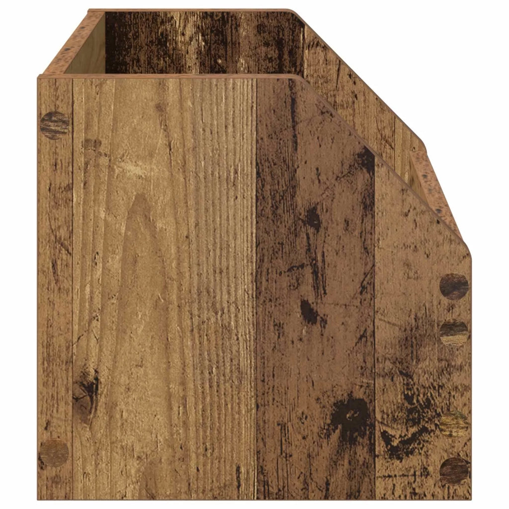 Scatola per album in vinile Legno di quercia 38 x 30 x 29 cm 8012822