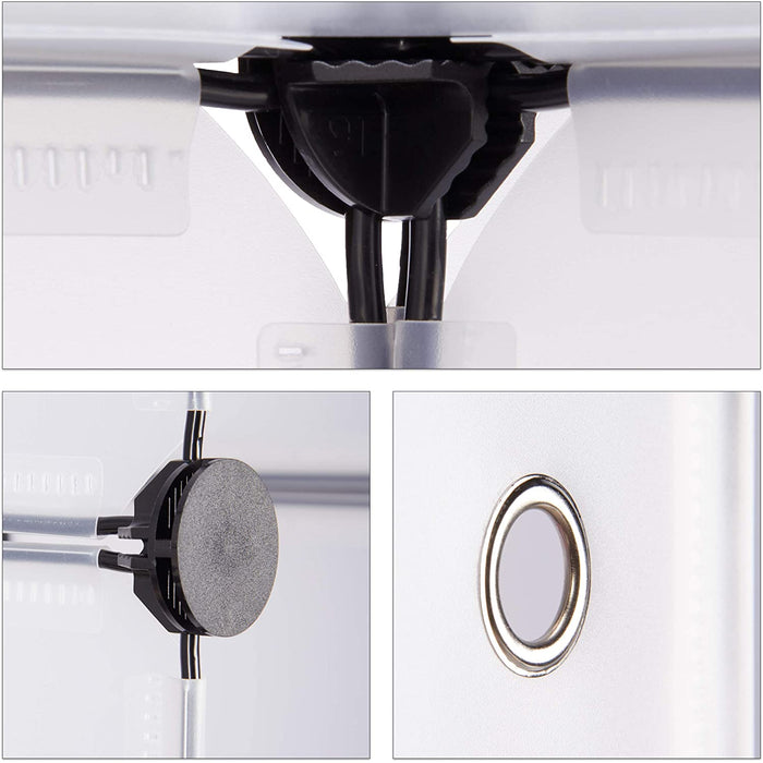 Scarpiera scarpiera con 12 armadietti 24 paia trasparente 13_0001634