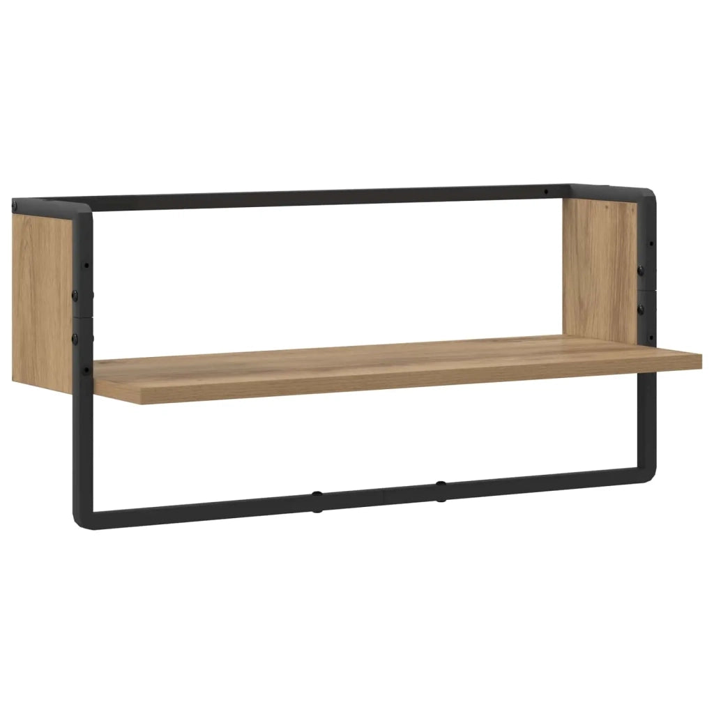 Scaffale da parete A parete Rovere artigianale 65 x 25 x 30 cm 8010908