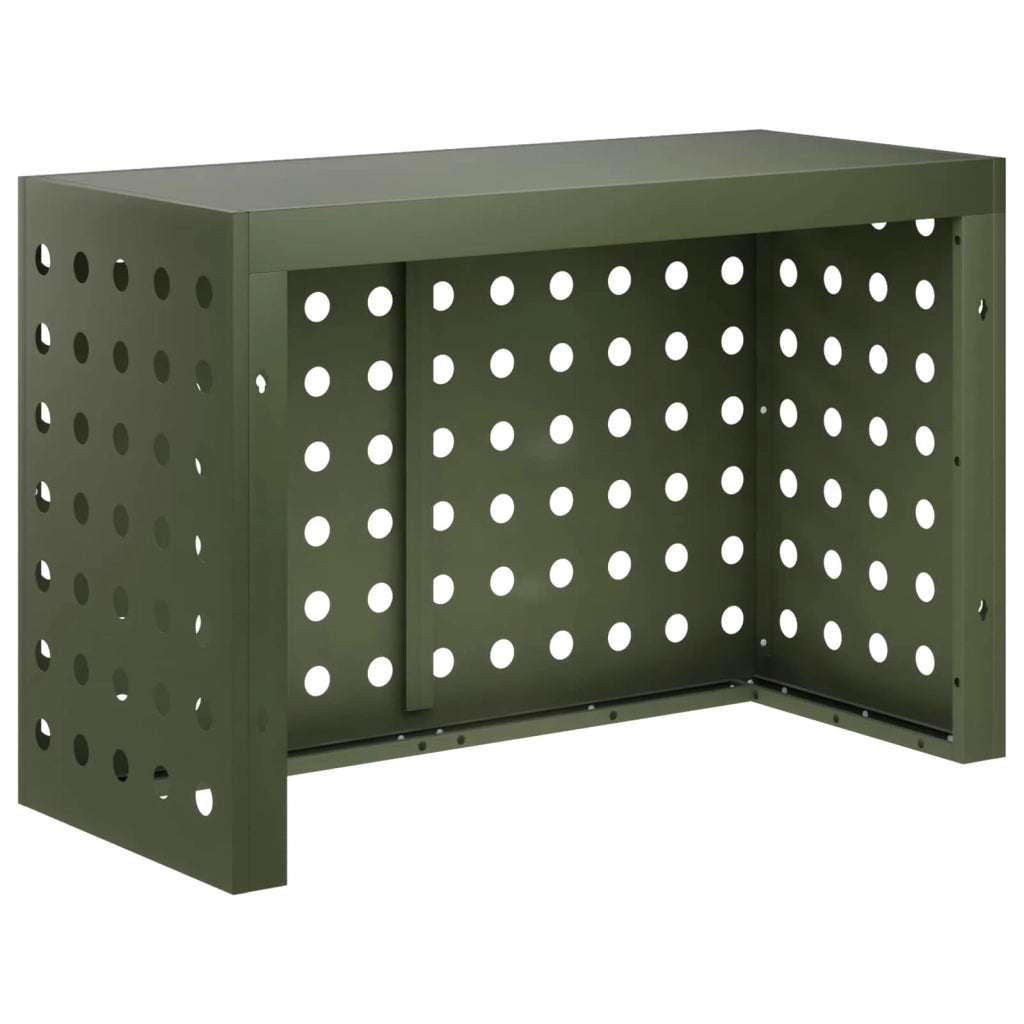 Copertura per condizionatore d'aria Verde Oliva 90 x 40 x 60 cm 8014125