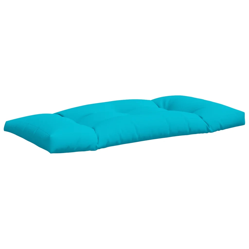 Cuscini per Pallet 2 pz Turchese in Tessuto Oxford 360943