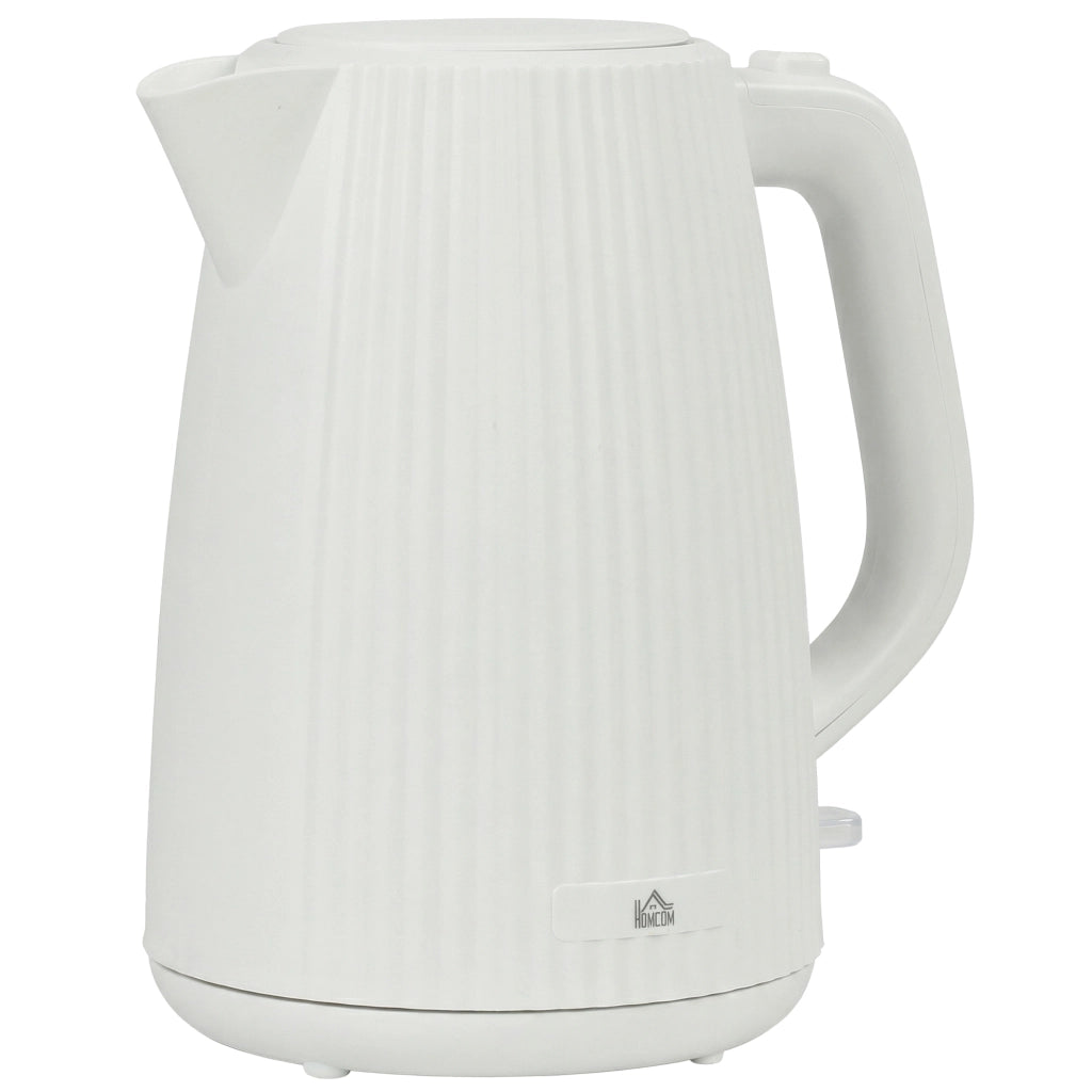 Bollitore Elettrico 1,7L 2200W ¨C zephmum ¨C Filtro Anticalcare Base Girevole 360¡ã Crema