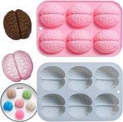 Set di Cupcake in Silicone per Panna Cotta al Cioccolato - Set da 2 - Forme per Halloween