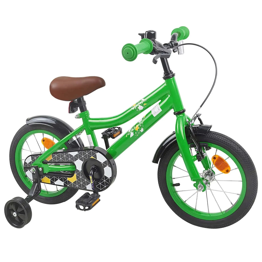 Bicicletta per Bambini 12 Pollici per bambini di 2-4 anni Verde