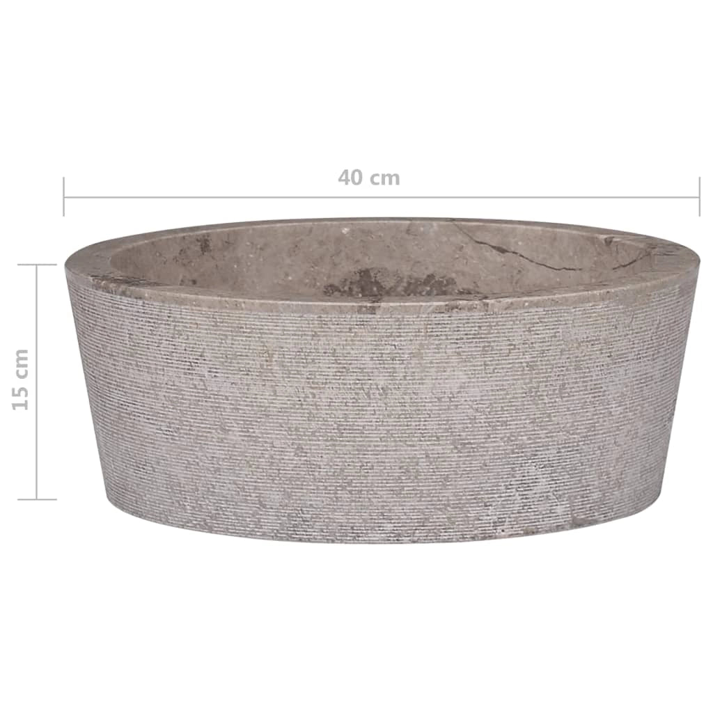 Lavabo diametro 40 cm x 15 cm marmo grigio 02_0002823