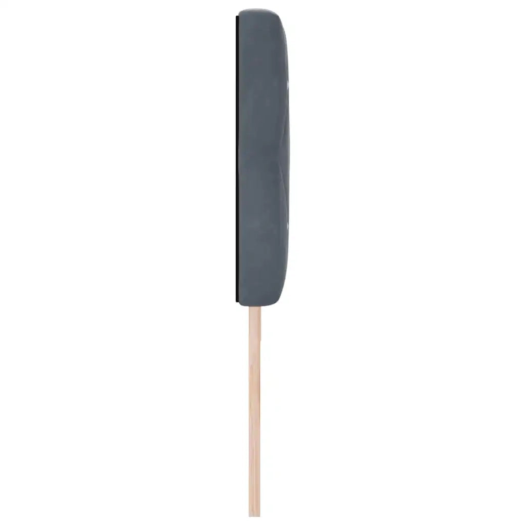 Testiera Grigio scuro 180 cm Velluto 42007100