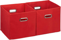 Set da 2 contenitori portaoggetti in tessuto rosso 13_0000486_2