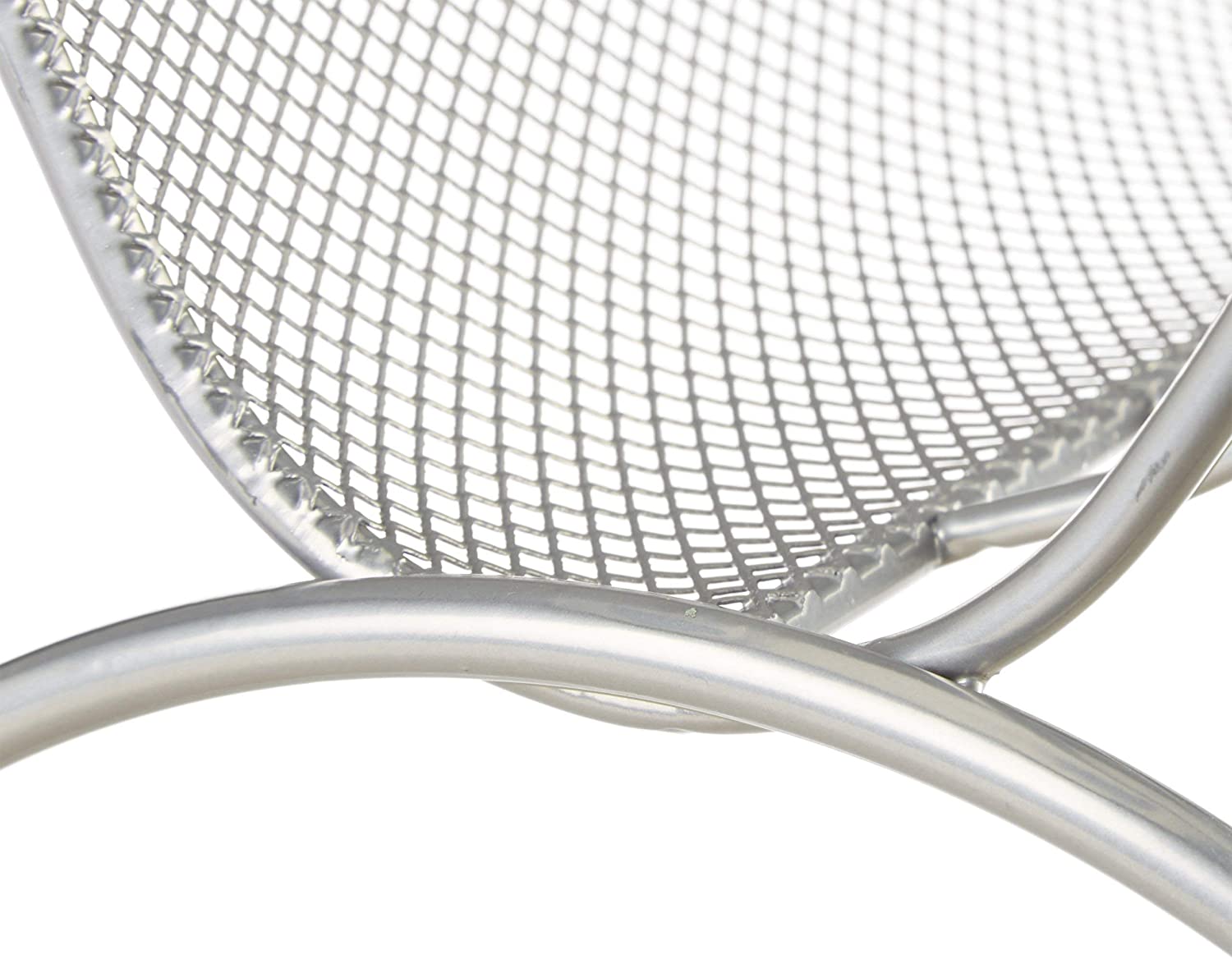 Portariviste in rete metallica Portariviste selezionatore in rete intrecciata grigia 13_0002230