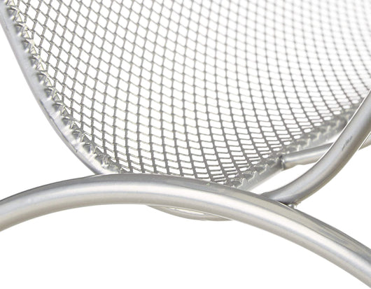 Portariviste in rete metallica Portariviste selezionatore in rete intrecciata grigia 13_0002230