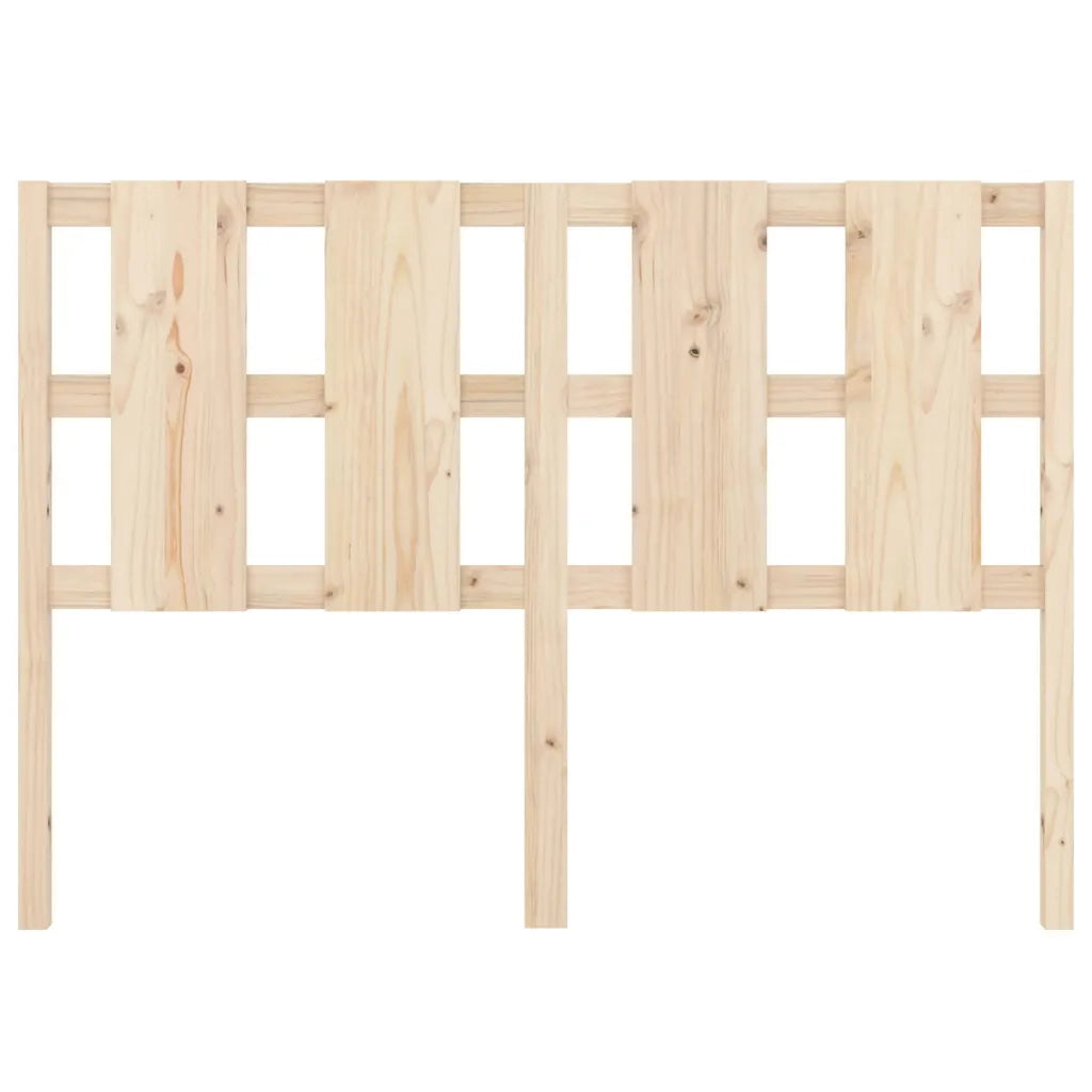 Testiera per Letto 140,5x4x100 cm Legno Massello di Pino