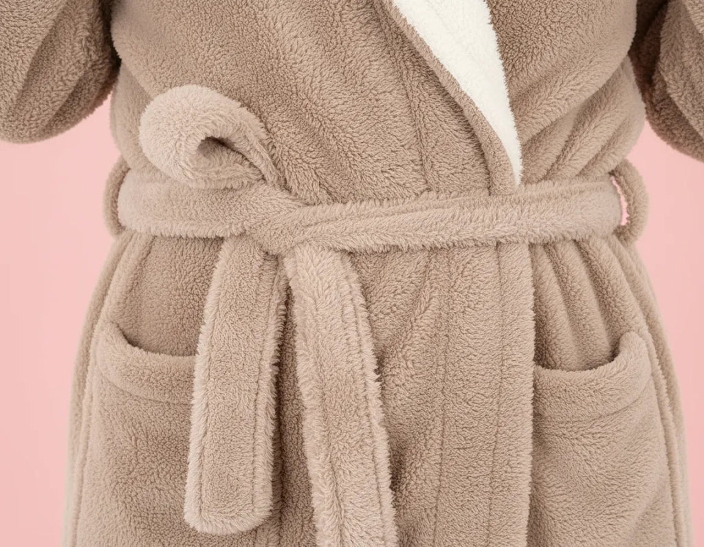 Accappatoio Da Donna Jordan Beige / Ekru Rozm.m