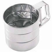 Trade Shop - Spargifarina In Acciaio Inox 11 X 10 X 16 Spargi Farina Zucchero A Velo -