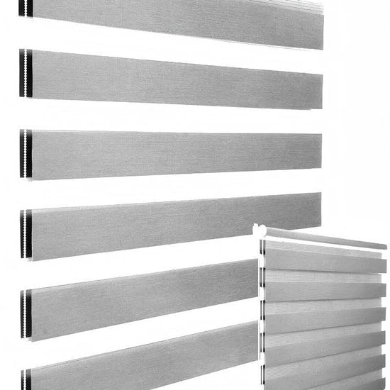 Zonwering e verduistering per tenda, 45*150CM, privacy e oscuramento, adatto per infissi interni, facile da installare, grigio