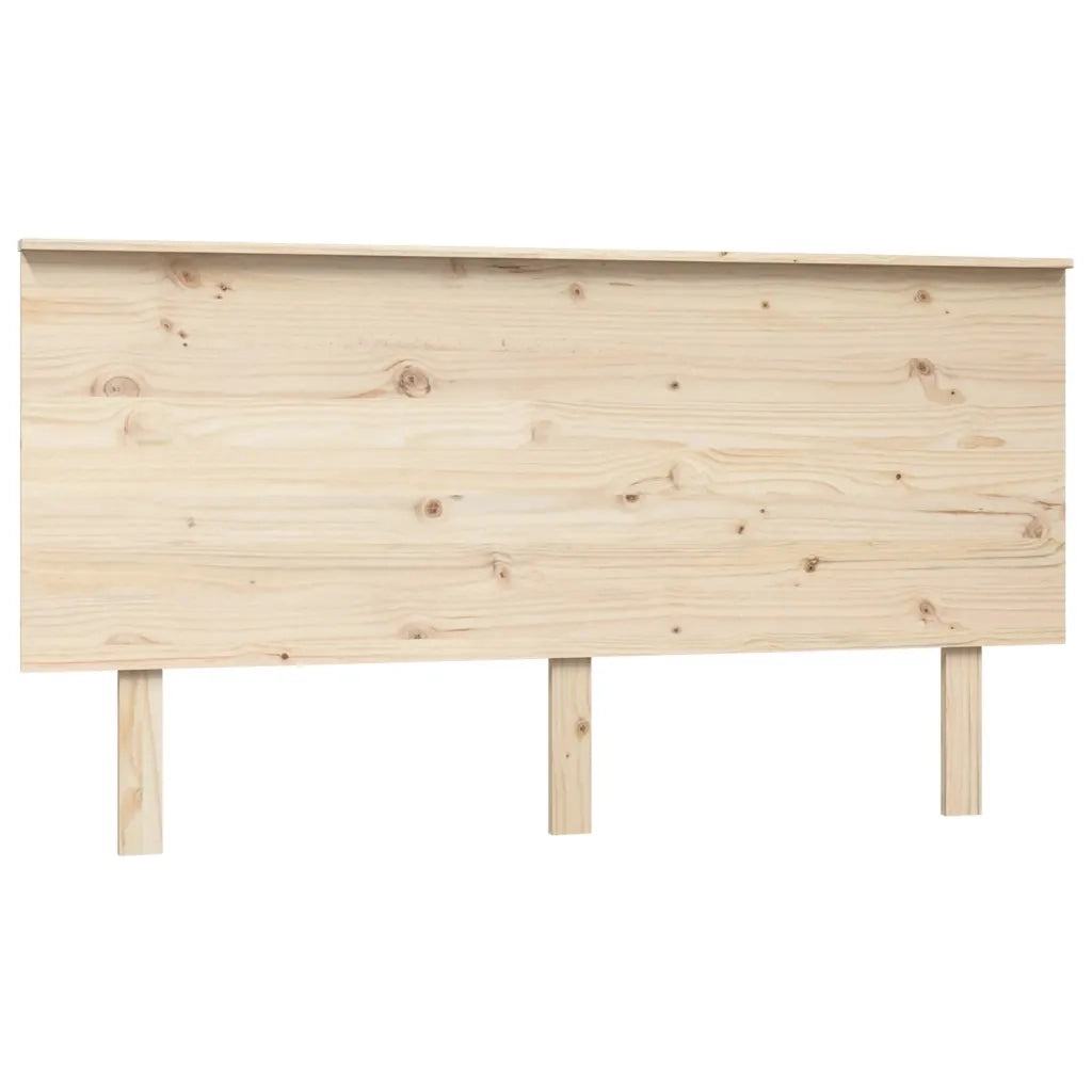 Testiera per Letto 154x6x82,5 cm Legno Massello di Pino 819175