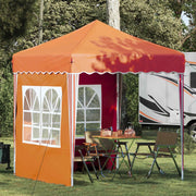 Tenda per feste a pop-up 195 x 195 x 245 cm Arancione