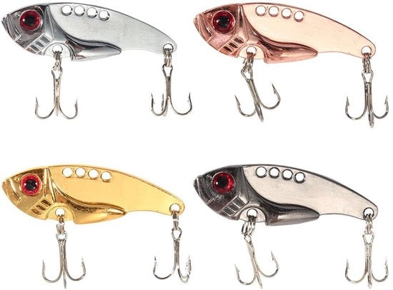 Attrezzo per pesca a spinning 55mm - Set di calamite - Crankbait - Adatto per acque dolci e salate - Idoneo per diverse specie di pesci