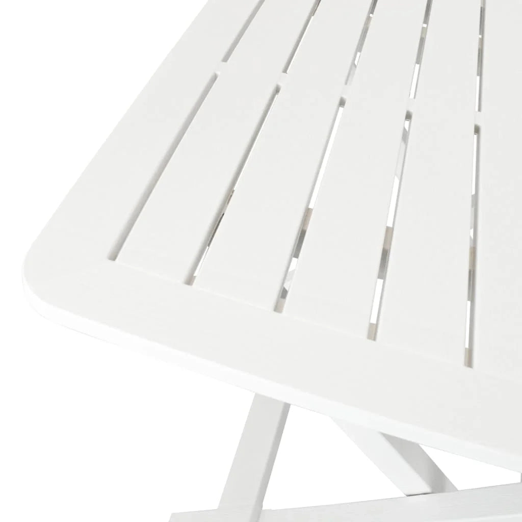 Set da giardino pieghevole in plastica bianca da 3 pezzi per mobili da esterno 02_0013545