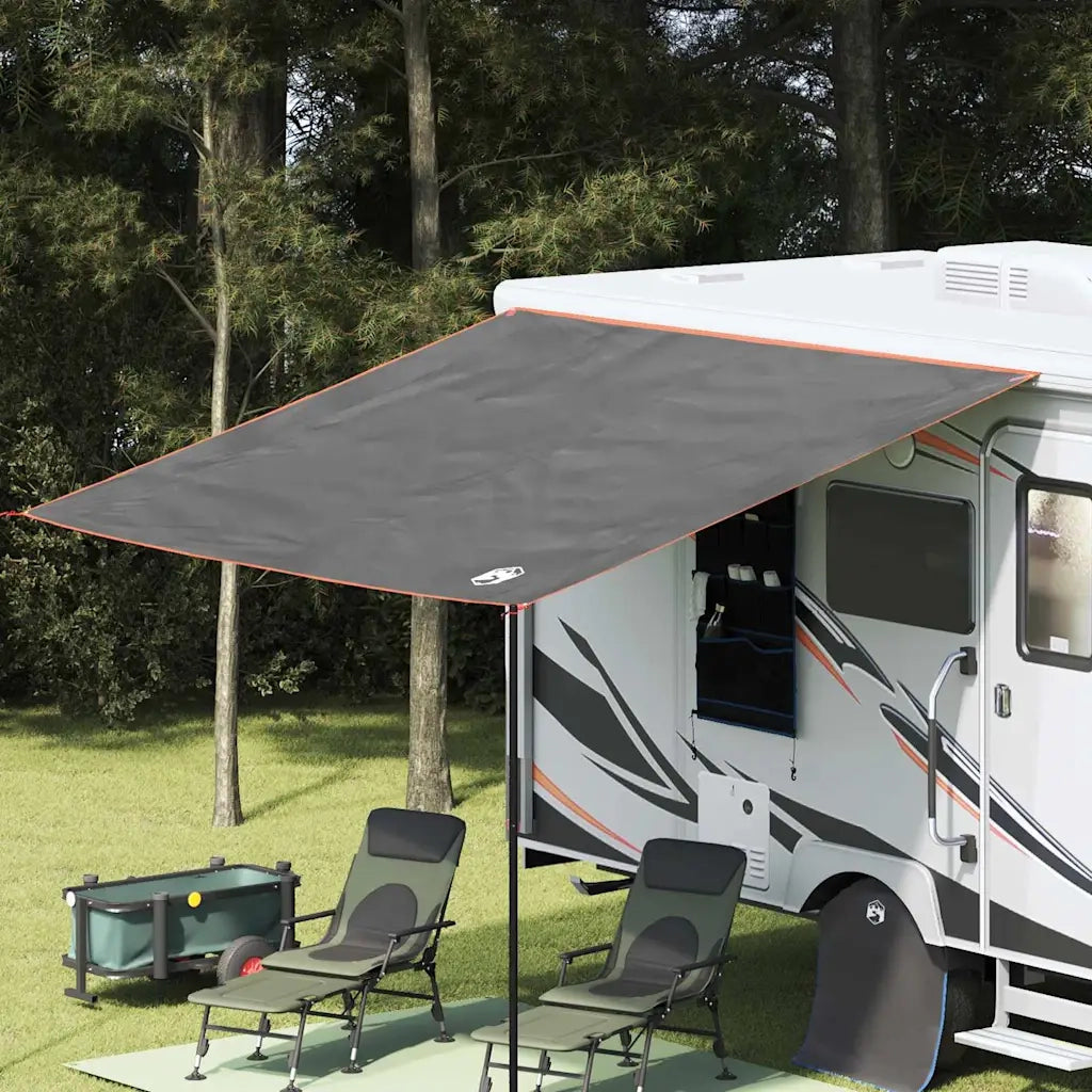 vidaXL Tarp resistente all'acqua Grigio e arancione