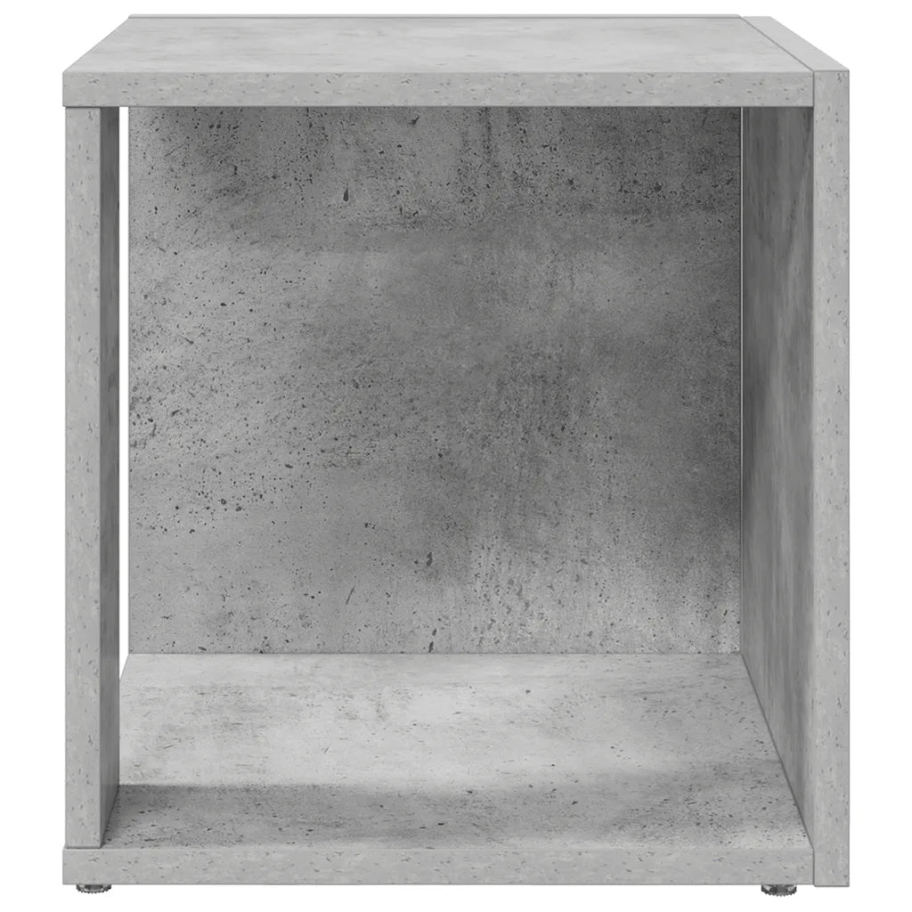 Tavolino Grigio Cemento 33x33x34,5 cm in Truciolato 809012