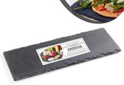 VASSOIO RETTANGOLARE REALIZZATO IN ARDESIA 30 X 10 CM