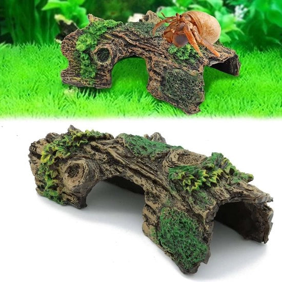 Sistema di nascondiglio per gamberetti - Holte per acquario/terracotto