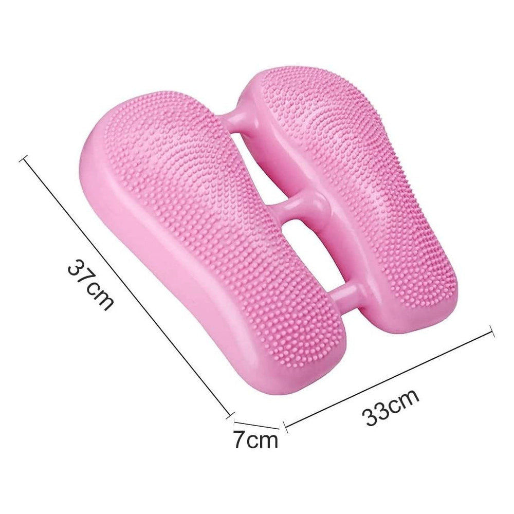 Trade Shop - Balance Cuscino Propriocettivo Per Equilibrio Fitness Yoga Pilates Mini Stepper -
