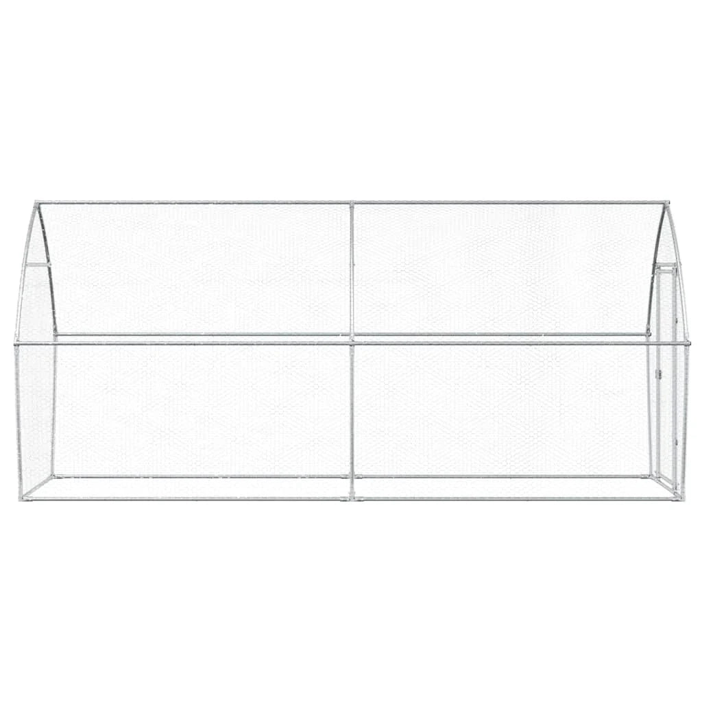 Gabbia per polli Silver 400 x 105 x 182 cm in acciaio zincato Silver 02_0041670