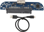 Adattatore USB3.0 a 2,5 polliche con velocità di trasferimento di 5 Gbps e Plug and Play per SSD o HDD - Indicatori LED per visualizzazione dello stato