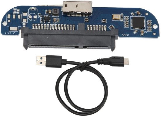 Adattatore USB3.0 a 2,5 polliche con velocità di trasferimento di 5 Gbps e Plug and Play per SSD o HDD - Indicatori LED per visualizzazione dello stato