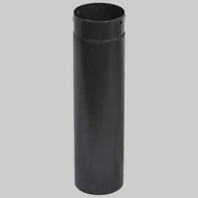 TUBO NERO OPACO  cm 100 Ø 120     MADE IN ITALY