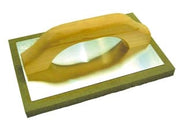FRATTONE IN SPUGNA GRIGIA MANICO LEGNO- - cm.21,5x13,5 - 2 pezzi ALTE