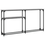 Tavolino Consolle | Tavolo d'Ingresso Grigio Sonoma 145x22,5x75cm Legno Multistrato