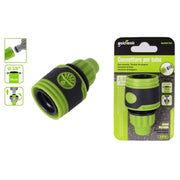Trade Shop - Connettore Raccordo Con Innesto Rapido Per Tubo Da 3/8" 9mm In Plastica 94765 -