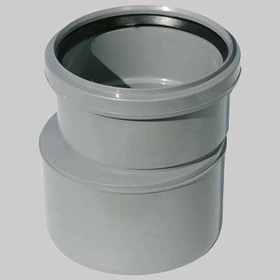 RACCORDO DI PASSAGGIO PPPVC AUMENTO  F 90 PP c/guarn. X M 100 Pvc     MADE IN ITALY