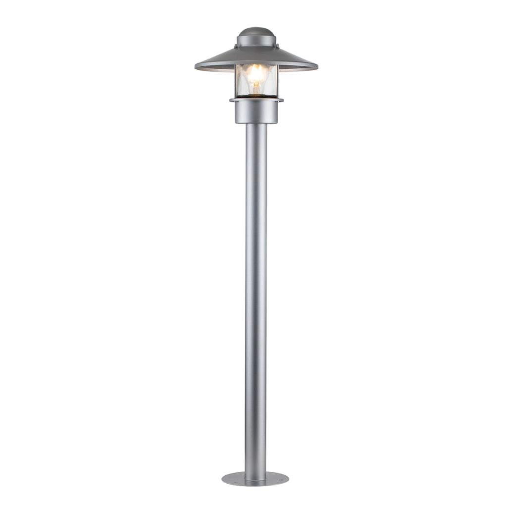 Paletto esterno Elstead Klampenborg acciaio inox E27 IP44