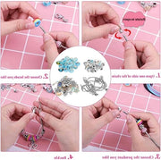 Kit per creare un orologio da polso DIY divertente per regali (Blu)