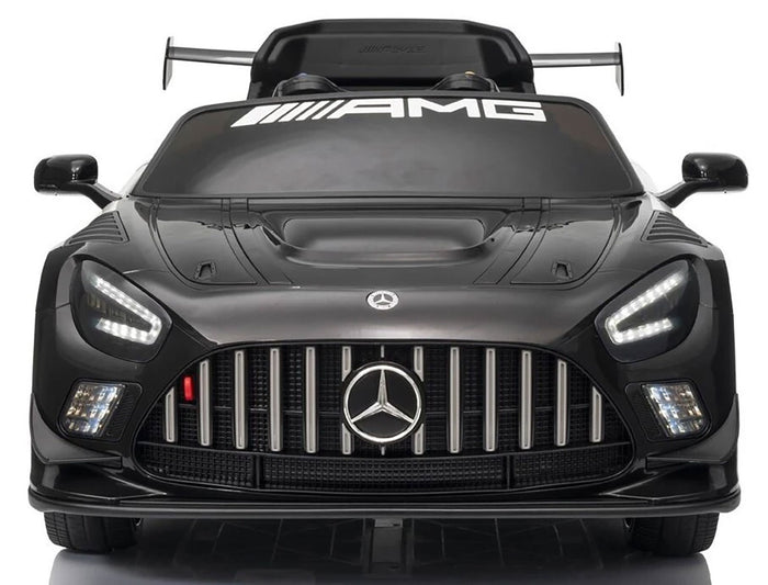 Macchina Elettrica per Bambini Licenza Ufficiale Mercedes Benz GT3 Telecomandata 12V 4,5Ah Nero