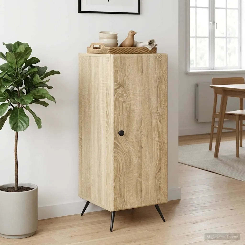 Credenza Rovere Sonoma 33 x 34,5 x 90 cm Legno ingegnerizzato 895517