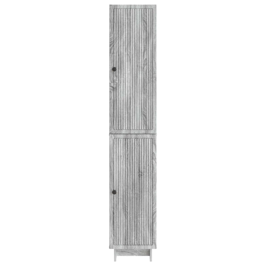Set di armadi 2 pcs Sonoma grigio 34,5 x 33 x 90 cm 3416373