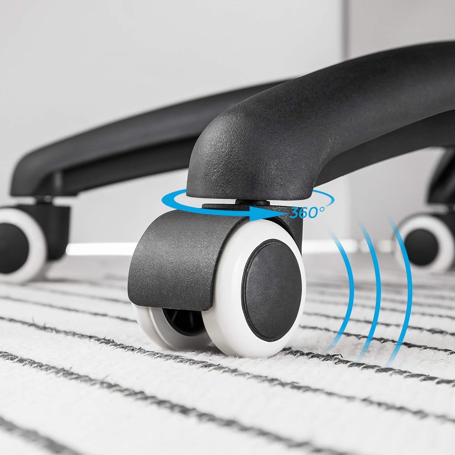 Poltrona Girevole Sedia Direzionale Ergonomica da Ufficio Studio Regolabile con Rotelle OBG56L