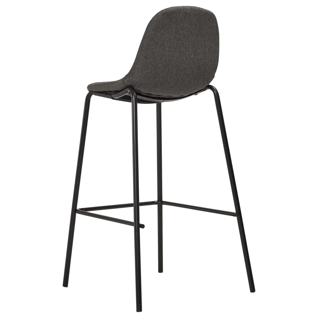 Set da Bar 3 pz in Tessuto Grigio Scuro 3051125