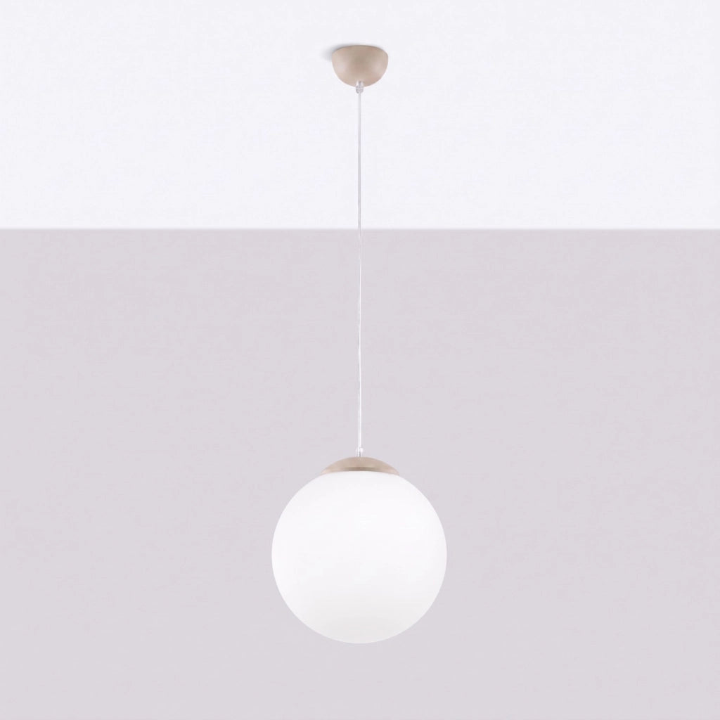 Lampada a sospensione UGO 30 taupe