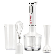 Girmi MX1601 frullatore Frullatore ad immersione 400 W Acciaio inox, Trasparente, Bianco