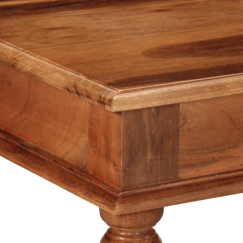 Tavolino da salotto | Tavolino da caff¨¨ | Tavolino da Soggiorno 110x60x40 cm in Legno Massello di Acacia