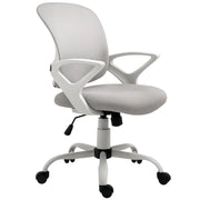Sedia da ufficio con rete ¨C zephmum ¨C grigio 61x61x89-99 cm