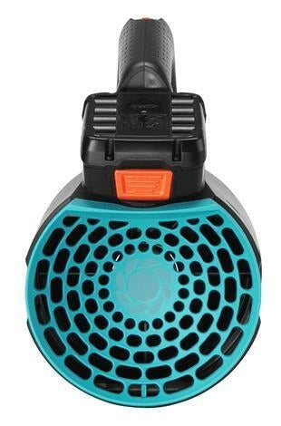 Gardena PowerJet 18V P4A soffiatore di foglie cordless Nero, Blu, Arancione Ioni di Litio